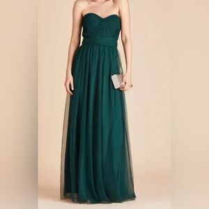 Birdy Grey Christina‎ Strapless Emerald Green Prom Gown NWT Size Small